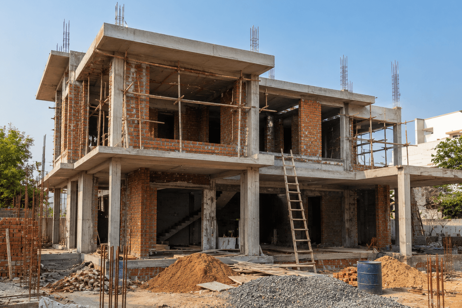 Generated image_ Partially built modern house under construction (1)